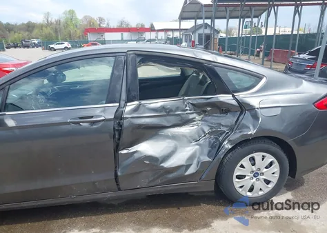 2019 Ford Fusion S из США, поврежденный, VIN 3FA6P0G76KR247492